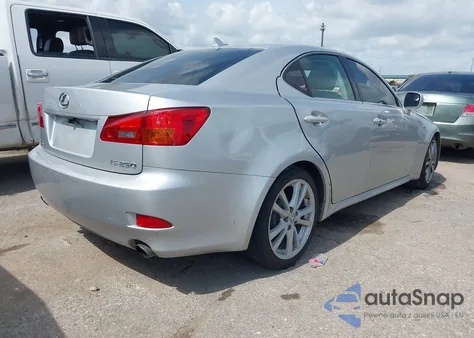 2007 Lexus Is 250 from USA, damaged, VIN JTHBK262075049802